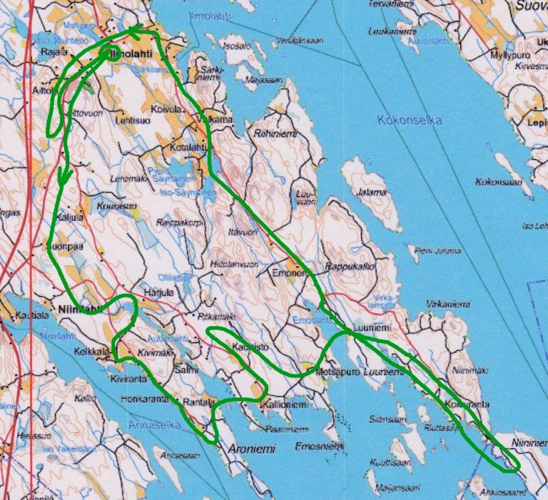 Ilmakuvia Ilmolahti>Niinilahti>Niininiemi kierrokselta