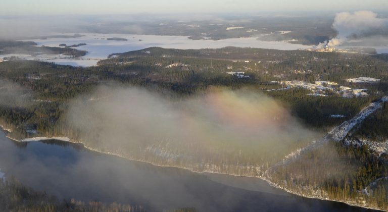 Äänekosken Biotuotetehdas ja ympäristö 24.1.2017