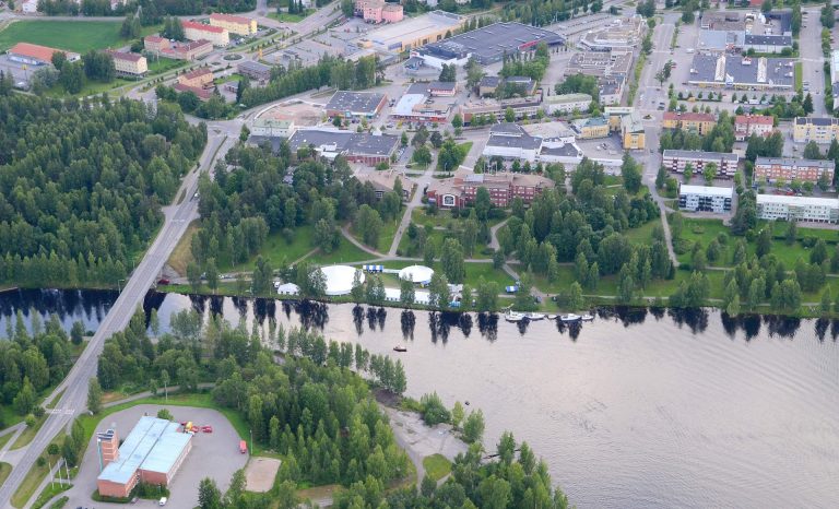 Äänekosken maisemat Keitelejatzien aikaan