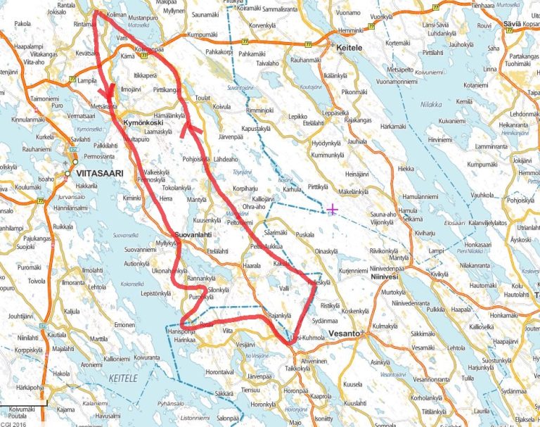 Kesäinen lento Pasalasta Hanispohjan ja Harinkaan maisemiin